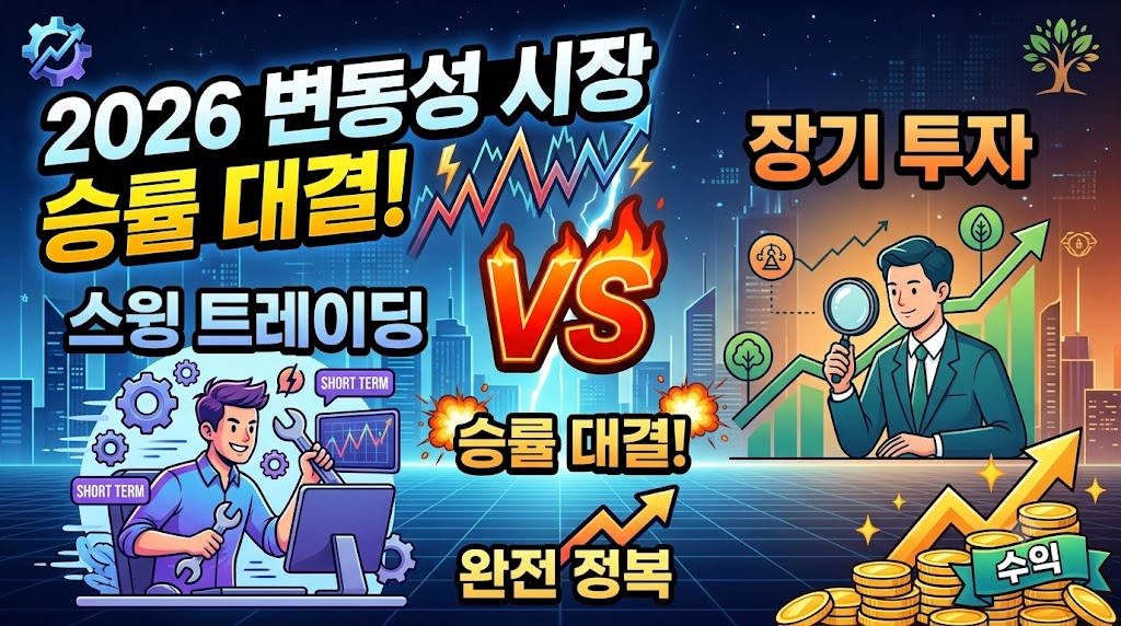 캐리트레이드와는 다르지만 스윙트레이드와 장기투자