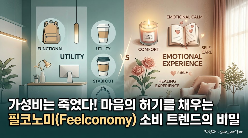 필코노미 이제는 소비가 가성비가 아니라 자기만족.