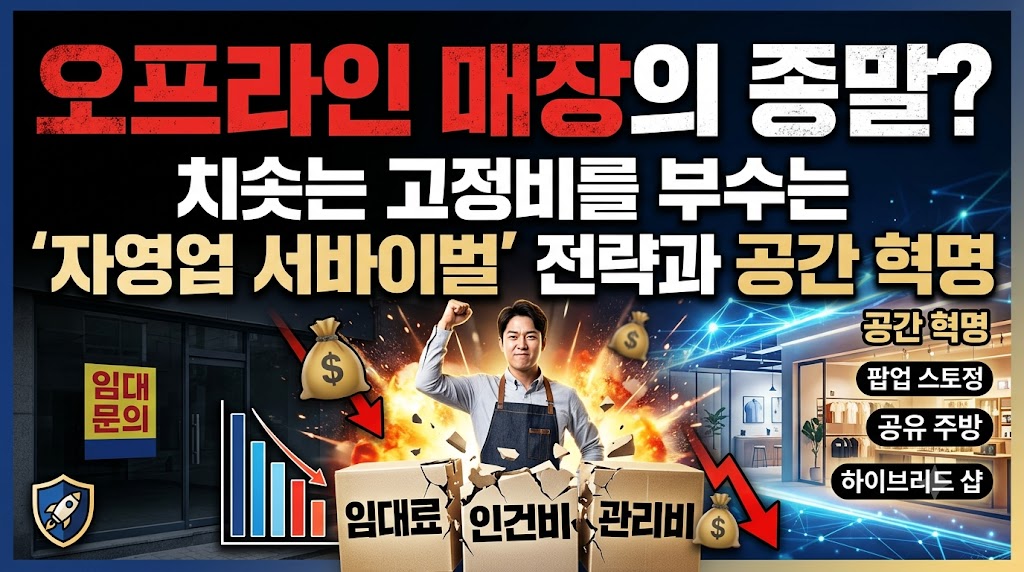 자영업 서바이벌 인건비, 임대료, 관리비 수입보다 더 많아지는 지출
