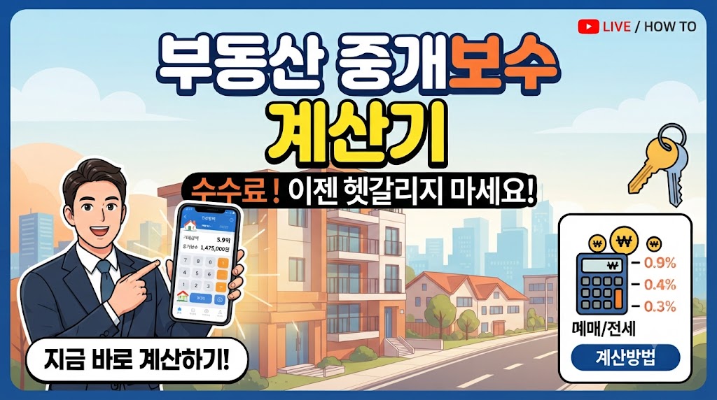부동산 중개보수 계산기