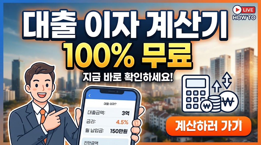 대출 이자 계산기