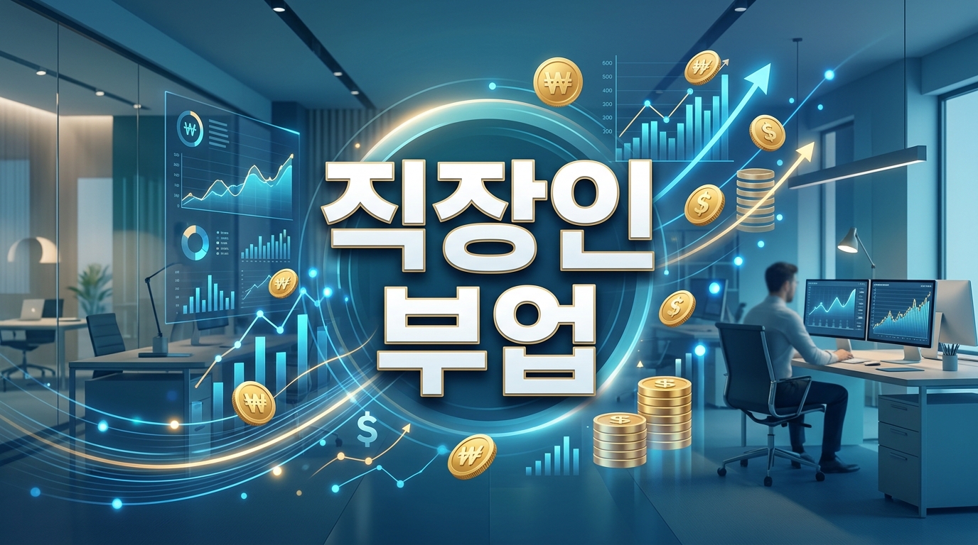 직장인 부업 및 집에서 돈 버는 방법 썸네일